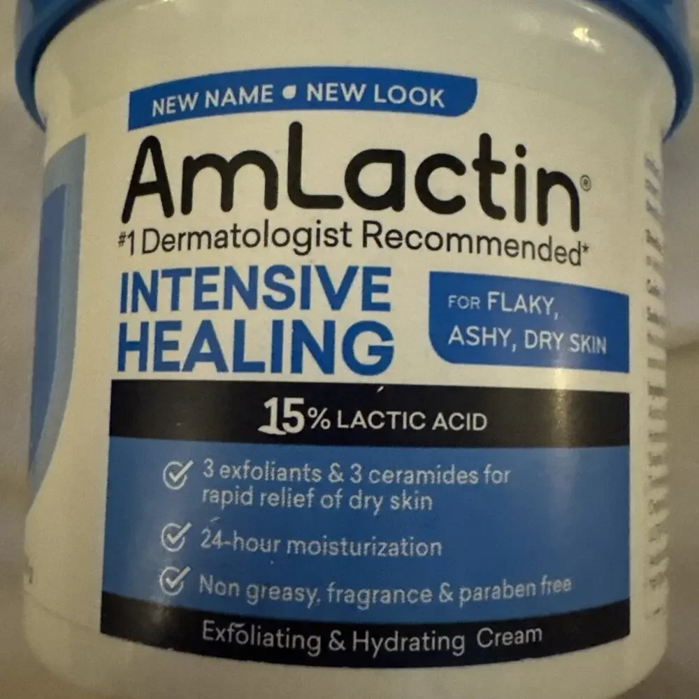 AmLactin Intensive Healing Body Cream, 12 oz Tub New Sealed